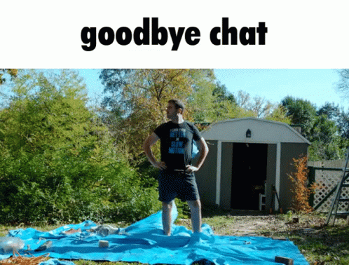 Goodbye Goodbye Chat GIF - Goodbye Goodbye Chat The Slow Mo Guys GIFs