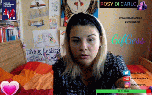 Rosydc Rosy Di Carlo GIF - Rosydc Rosy Di Carlo Diva E Lesbica GIFs