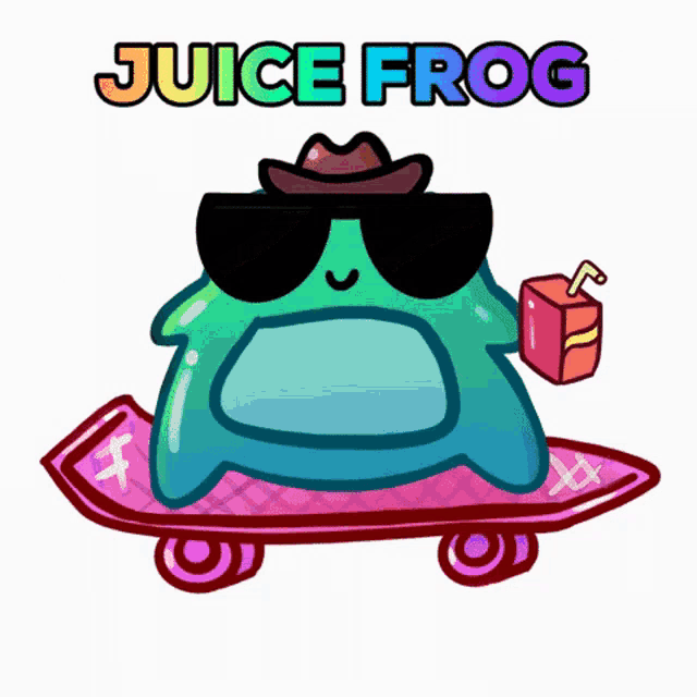 Skateboard Juice GIF