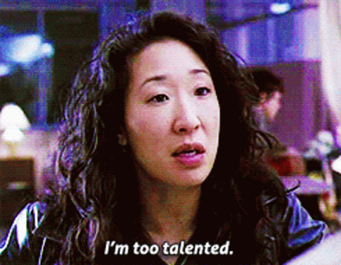 Greys Anatomy Cristina Yang GIF - Greys Anatomy Cristina Yang Im Too Talented GIFs