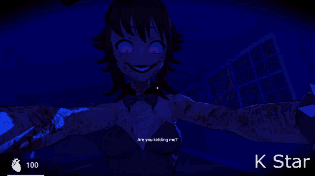a screenshot of a video game with the name k star