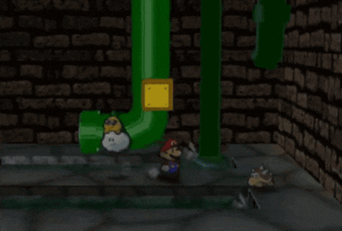 a video game screen shows a message that says you 're hit by the first strike