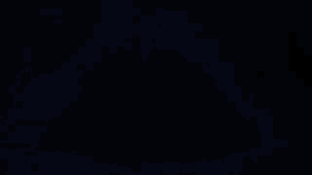 a blue light shines through a dark blue background