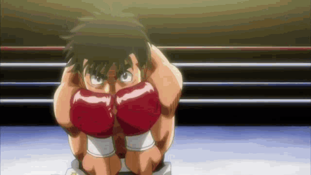 Hajime No Ippo Makunouchi Ippo GIF - Hajime No Ippo Makunouchi Ippo Boxing GIFs