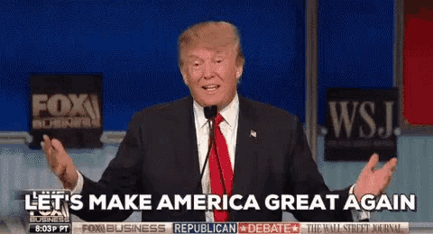 donald trump is giving a speech at fox business