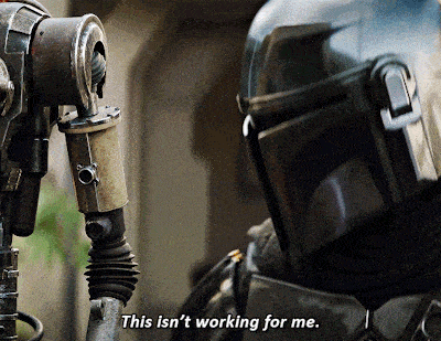 The Mandalorian This Isnt Working For Me GIF - The Mandalorian This Isnt Working For Me Not Working For Me GIFs
