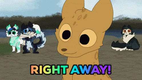 Right Away Leopardstar GIF - Right Away Leopardstar Tawnypaw And Tigerstar GIFs