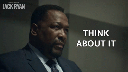 Think About It James Greer GIF - Think About It James Greer Tom Clancys Jack Ryan GIFs