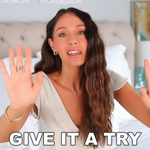 Give It A Try Shea Whitney GIF - Give It A Try Shea Whitney Give It A Go GIFs