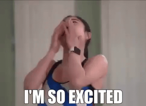 Excited GIF - Im So Excited Excited Happy GIFs
