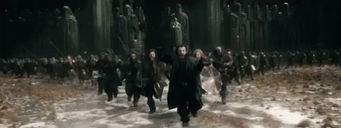 Time For Battle GIF - The Hobbit Battle Of Five Armies War GIFs