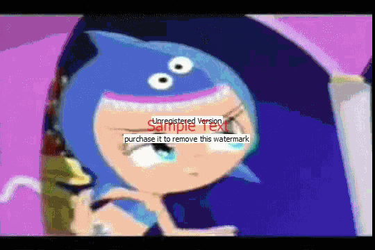 an unregistered version of a sample text purchase it to remove this watermark is shown