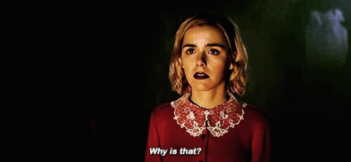 Sabrina Spellman Why GIF - Sabrina Spellman Why The Chilling Adventures Of Sabrina GIFs