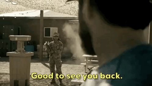 Good To See You Back Seal Team GIF - Good To See You Back Seal Team Sonny Quinn GIFs