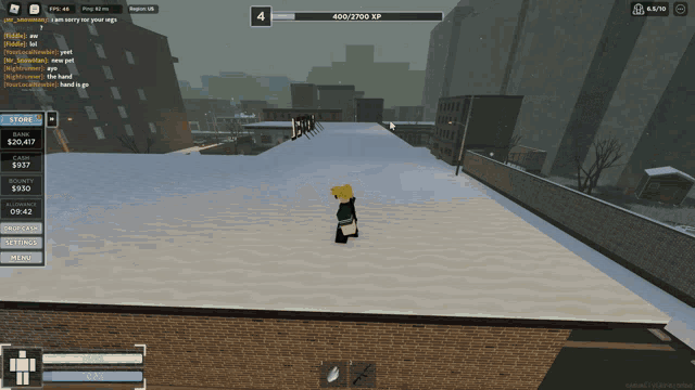 a screenshot of a video game with a score of 400/2700