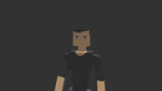 a cartoon drawing of a man with the words pootis written below him