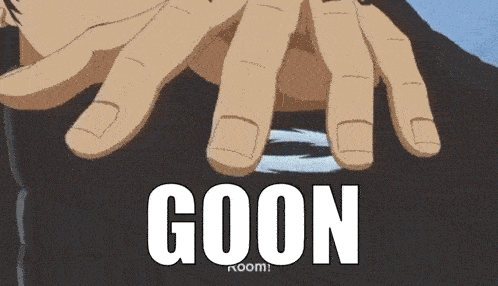 the word goon that is on a cartoon