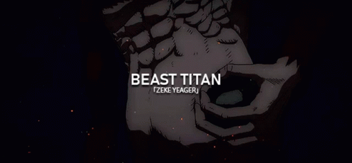Beast Titan Zeke Yaeger GIF - Beast Titan Zeke Yaeger Zeke GIFs