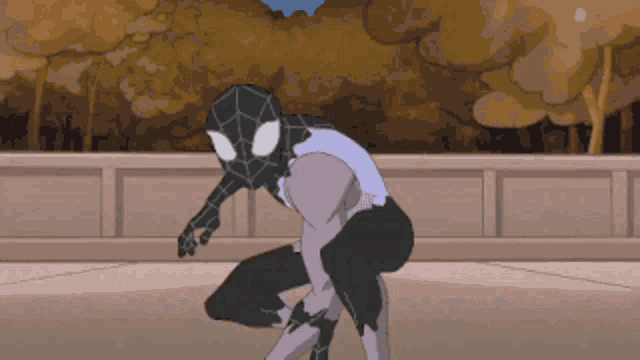 Spiderman Spectacular Spider Man GIF - Spiderman Spectacular Spider Man Black Spiderman GIFs