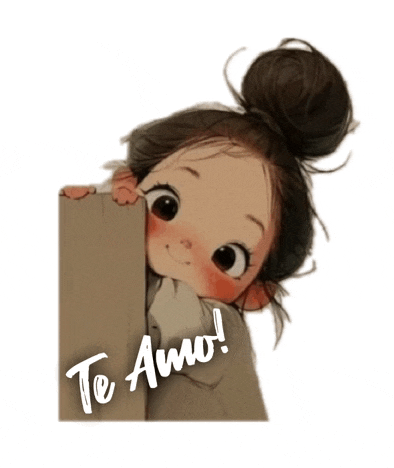 a little girl peeking over a wall with the words te amo written on it
