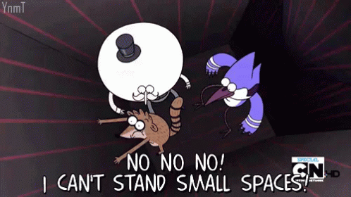Claustrophobic GIF - Claustrophobic Cant Stand Small Spaces Small Spaces GIFs