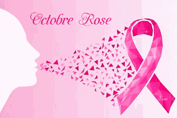 october rose is written on a pink background