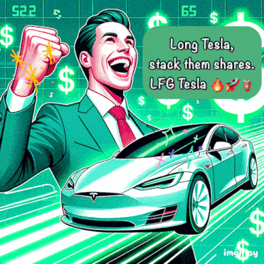 Tesla Lfg GIF - Tesla Lfg Hype GIFs