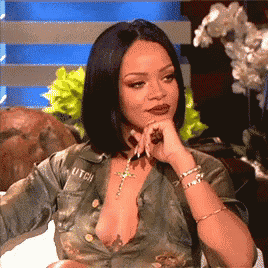 a woman wearing a shirt that says utch on it