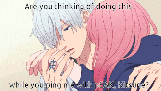 a cartoon of a girl hugging a boy with the caption " are you thinking of doing this "
