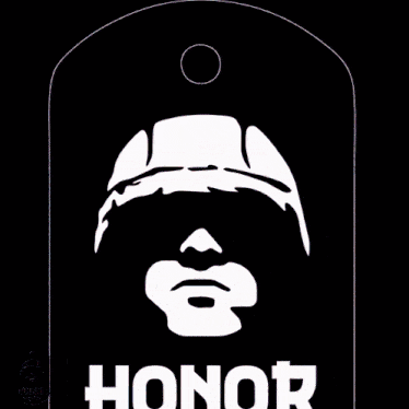 a poster that says honor trfsrus with a woman in a red dress