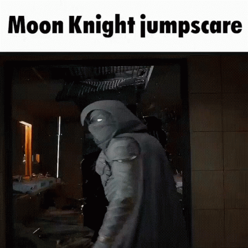 Moon Knight Jumpscare Marvel GIF - Moon Knight Jumpscare Moon Knight Marvel GIFs