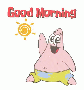 Good Morning Patrick GIF - Good Morning Patrick GIFs