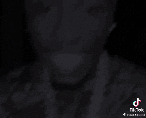 a tiktok video of a person 's eyes with smoke coming out of them .