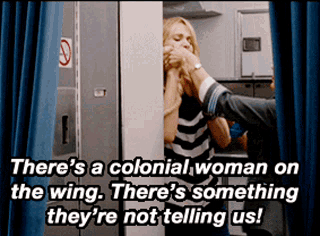 Bridesmaids Plane GIF