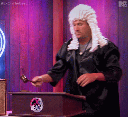 Judge Tapping GIF - Judge Tapping Listen GIFs