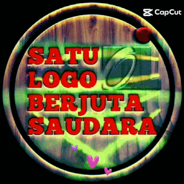 a logo that says satu logo berjuta saudara on it