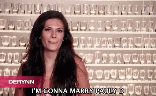 Im Gonna Marry Pauly D Marry GIF - Im Gonna Marry Pauly D Marry In Love GIFs
