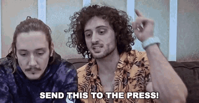 Send This To The Press Send It To The News GIF