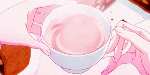 Coffee Anime GIF - Coffee Anime Hot Coffee GIFs