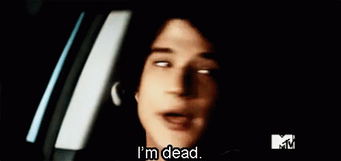 I'M Dead - Teen Wolf GIF - Teen Wolf Im Dead Caught GIFs