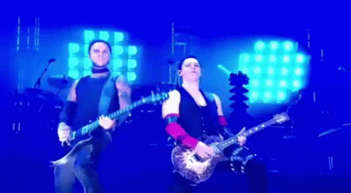 Rammstein Perform GIF - Rammstein Perform Guitar GIFs