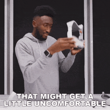 That Might Get A Little Uncomfortable Marques Brownlee GIF - That Might Get A Little Uncomfortable Marques Brownlee It Might Get A Bit Awkward GIFs