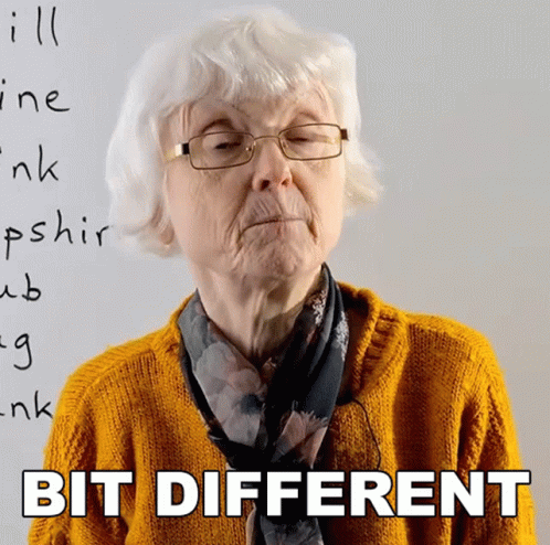 Bit Different Gill GIF - Bit Different Gill Engvid GIFs