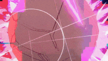 a drawing of a person with a circle around their head