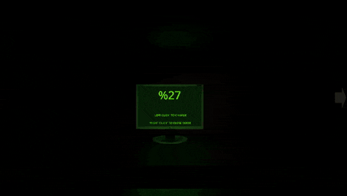a computer screen shows a cube with arrows pointing up and down