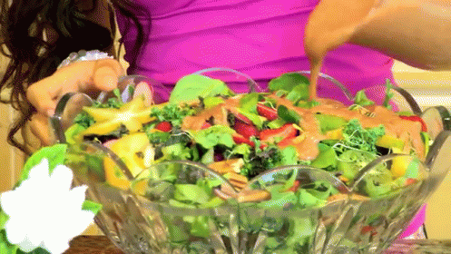 Epic Salad GIF - Salad Veggies Vegetables GIFs
