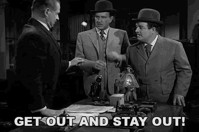 Get Out And Stay Out Boris Karloff GIF - Get Out And Stay Out Boris Karloff Dr Henry Jekyll GIFs