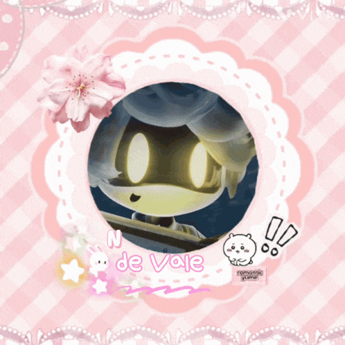 a picture of a cartoon character with the name de vale written below it