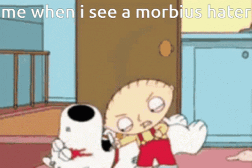 Morbius Morbius Sweep GIF - Morbius Morbius Sweep Morbius Haters GIFs