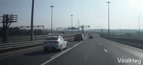 Highway Car Crash GIF - Highway Car Crash Accident GIFs